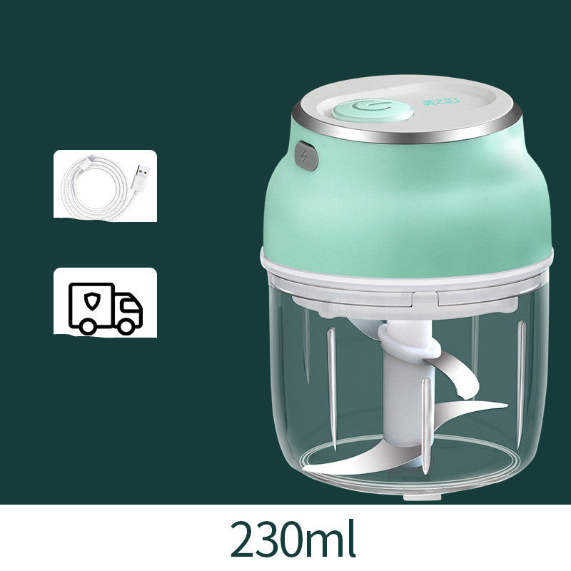 Portable Electric Mini Garlic Cutter Grinder