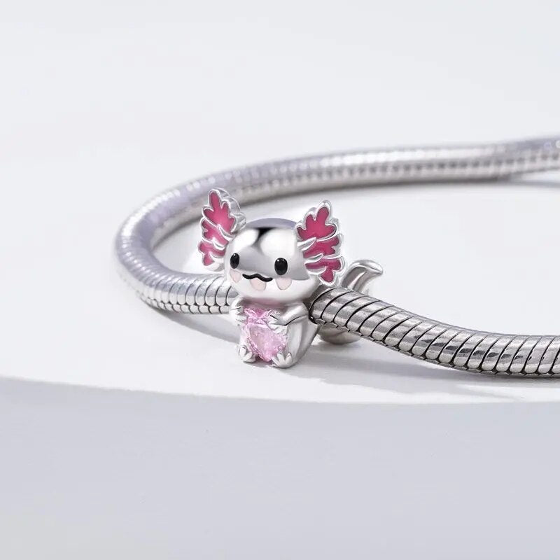 Sterling Silver Pink Pando. Bracelet Jewelry