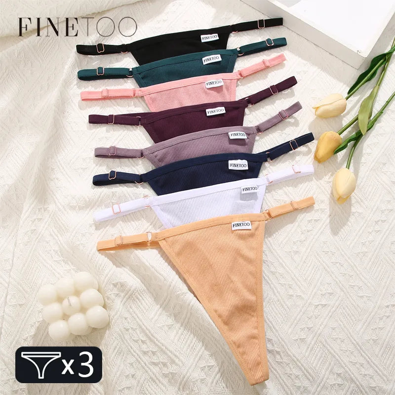 3PCS/Set Seamless Cotton