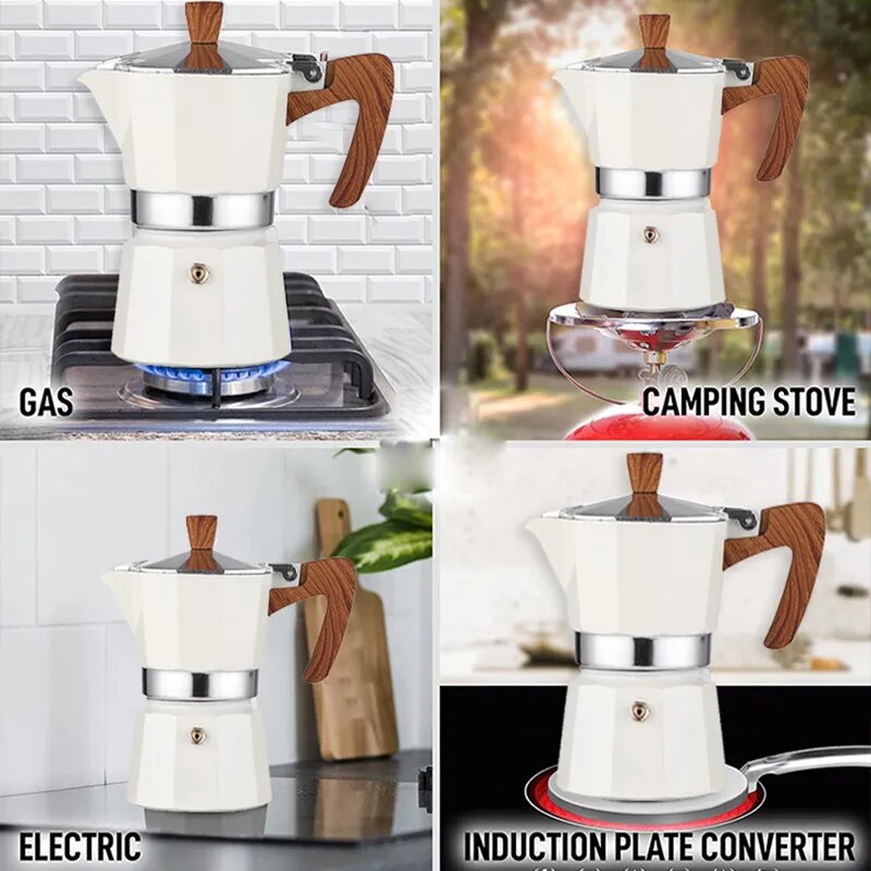 Espresso Coffee Maker Moka Pots Italian