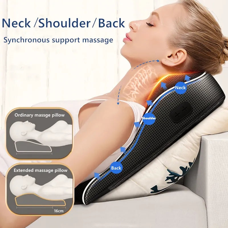 Electric Shiatsu Head Neck Cervical