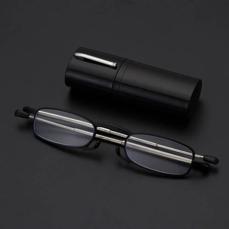 Unisex Reading Glasses With Case Diopter