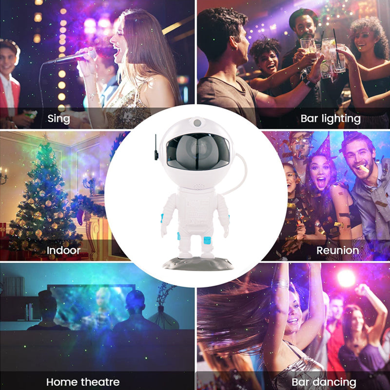 New Galaxy Projector Astronaut Music Laser